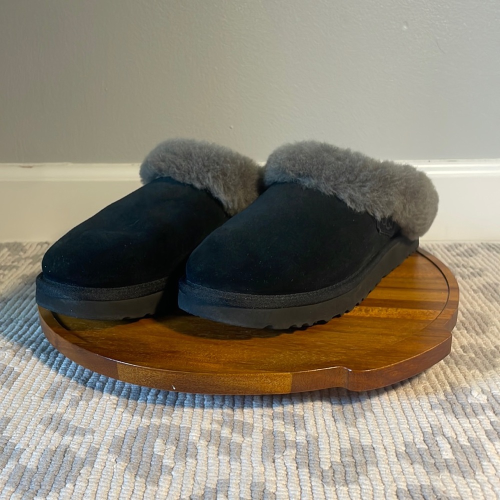 have worn before slippers!!!        Brand: UGG     Color: Black      Size: 9 W